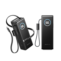 EcoFlow RAPID Power Bank (25000mAh,170W) 2x100W built-in USB-C cable