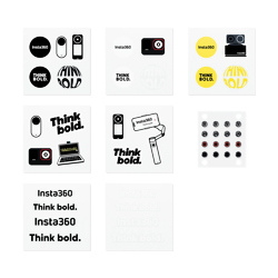 Insta360 - Button Sticker Set
