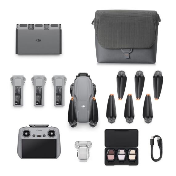 DJI Air 3S Fly More Combo (DJI RC 2) s duálnou kamerou | Xtreme.sk DJI Air 3S Fly More Combo (DJI RC 2) s duálnou kamerou | Xtreme.sk