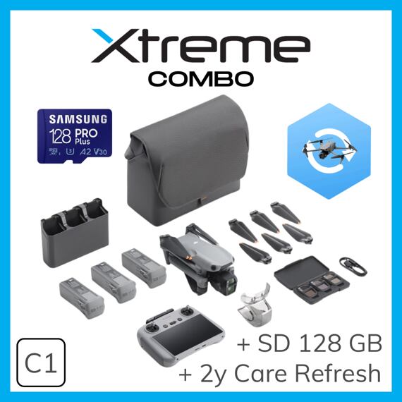 DJI Air 3S Fly More Combo (DJI RC 2) Xtreme Combo|Xtreme.sk DJI Air 3S Fly More Combo (DJI RC 2) Xtreme Combo|Xtreme.sk