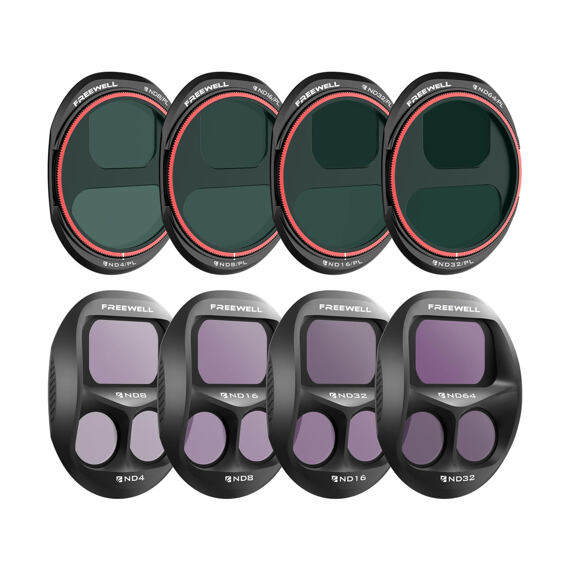 Freewell Split Filters All Day 8 Pack - Mavic 4 Pro | sada filtrov pre dron | Xtreme.sk