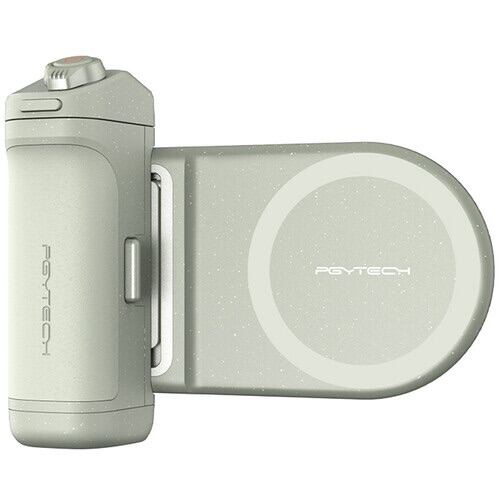 PGYTECH MagCam Phone Grip (Mint Green) | držiak na mobilný telefón, Bezdrôtové diaľkové ovládanie Bluetooth, Powerbanka, MagSafe