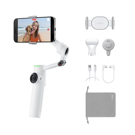 Insta360 Flow 2 Pro Creator Kit (biela) | Xtreme.sk