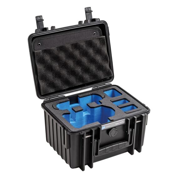 BW Outdoor Cases Type 2000 for DJI Mini3 PRO, DJI RC-N1 or DJI RC, charging-cradle, 4 bat , Black BW Outdoor Cases Type 2000 for DJI Mini3 PRO, DJI RC-N1 or DJI RC, charging-cradle, 4 bat , Black