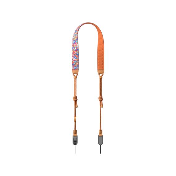 PGYTECH Camera Shoulder Strap Air (Modern Art) S, Vyrobené zo zosilneného nylonu 600D, Opletená šnúrka Dyneema, šnúrka na kameru