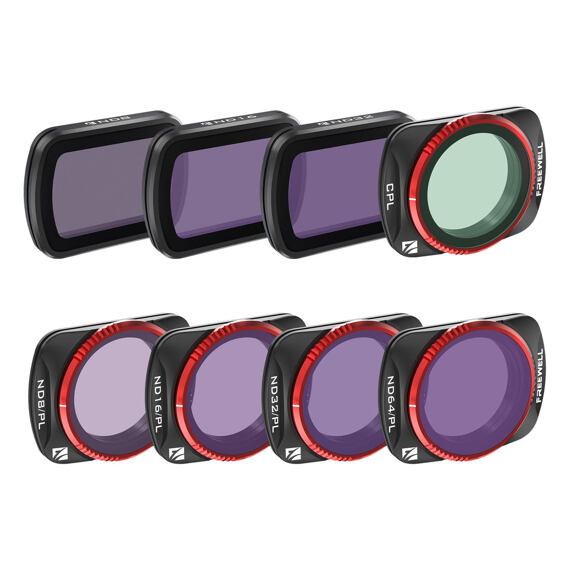 Freewell Filters All Day 8Pack - DJI Osmo Pocket 3 | sada filtrov pre kameru | Xtreme.sk