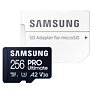 Samsung micro SDXC 256GB PRO Ultimate + SD adaptér