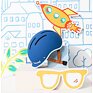 Thousand Helmet Jr. - Blazing Blue detská prilba modrá na bicykel skateboard korčule kolobežku
